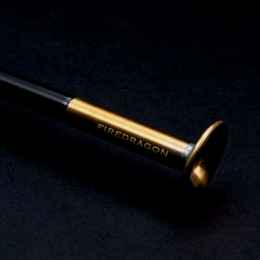 Close-up of the Firedragon brass mouthpiece