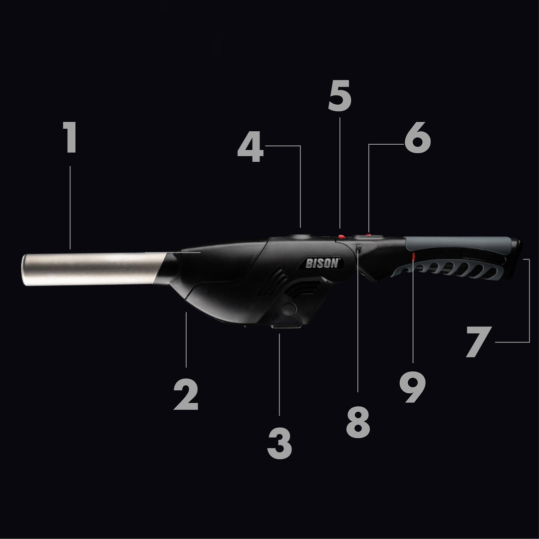 Picture of Airlighter 520 features corresponding to page text.