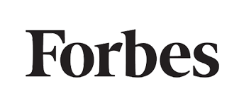 Forbes logo on blank background