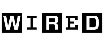 WIRED logo in black and white